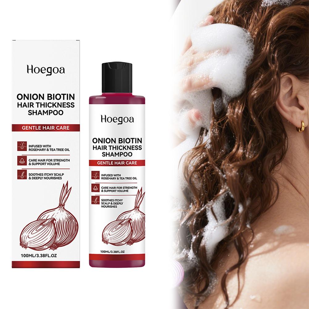 Biotin Shampoo Thickening - 100ml Soğan Biotin Şampuanı Saç Dökülmesine