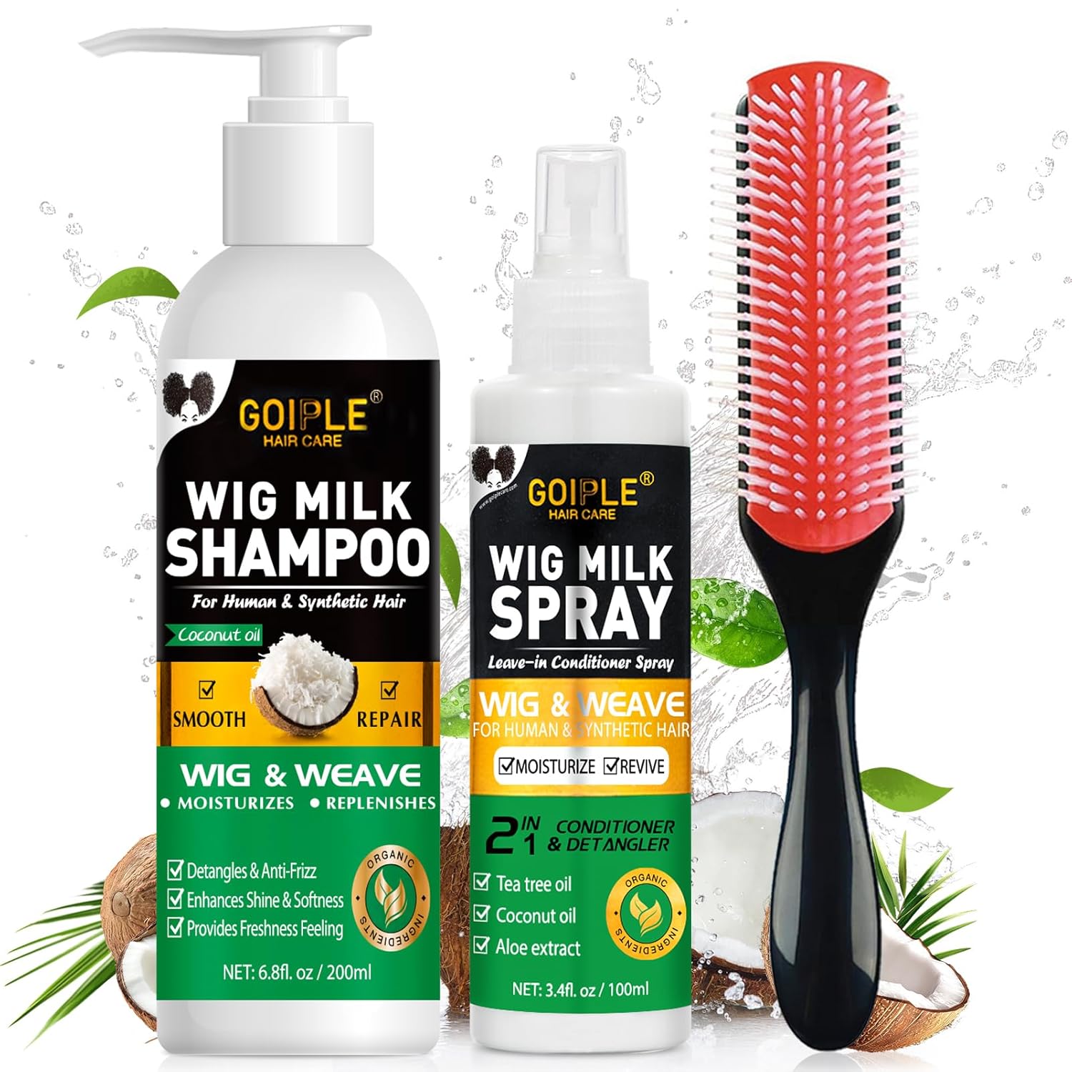 Hair Care Spray - GOIPLE 3'ü 1 Arada Peruk Bakım