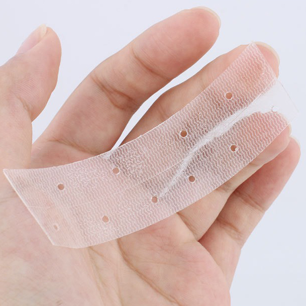 Hair Extension Tape In - 36/72 adet siyah çift taraflı bant