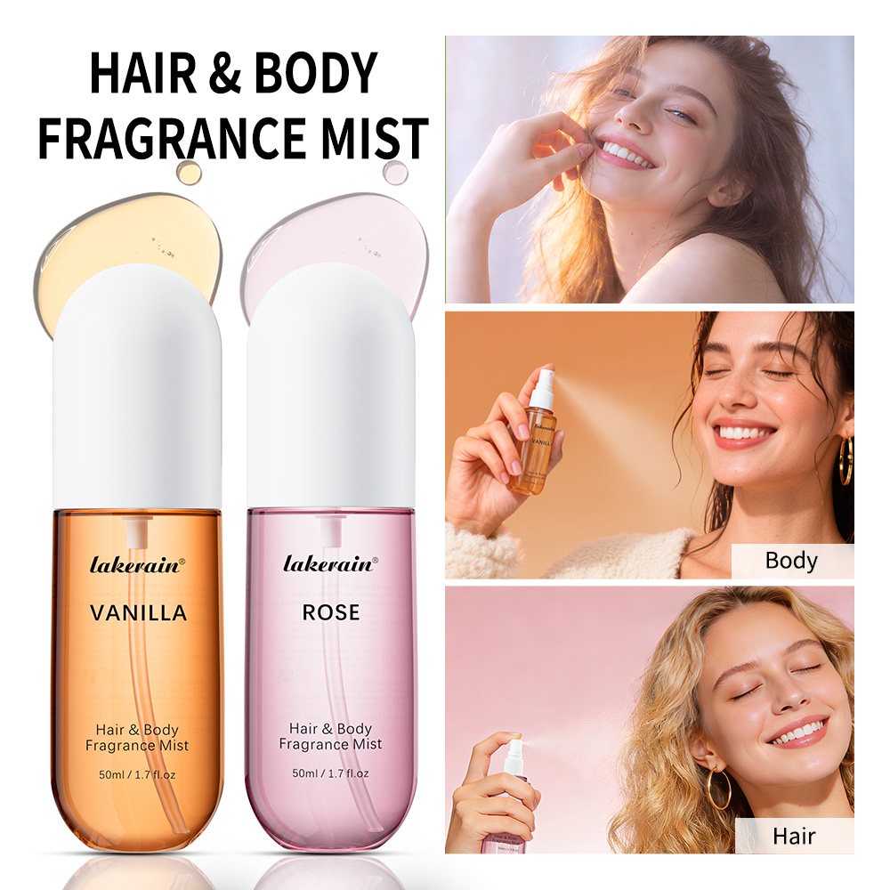 Hair Care Spray - 50ml Vanilya Gül Kokulu Saç ve