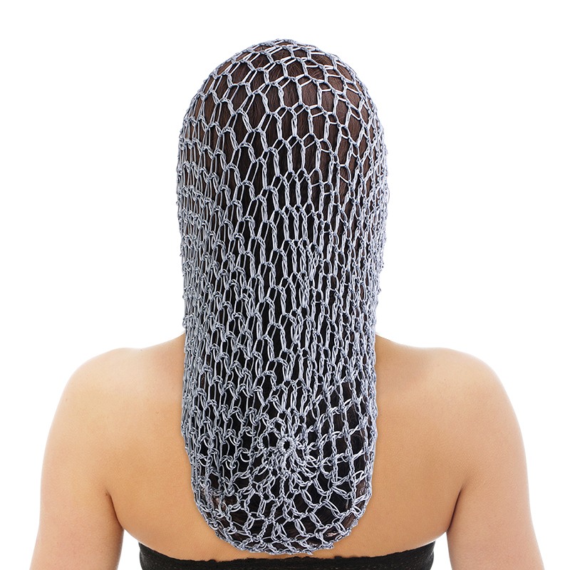 Hair Net Invisible - Kadın tığ işi saç Snood elastik