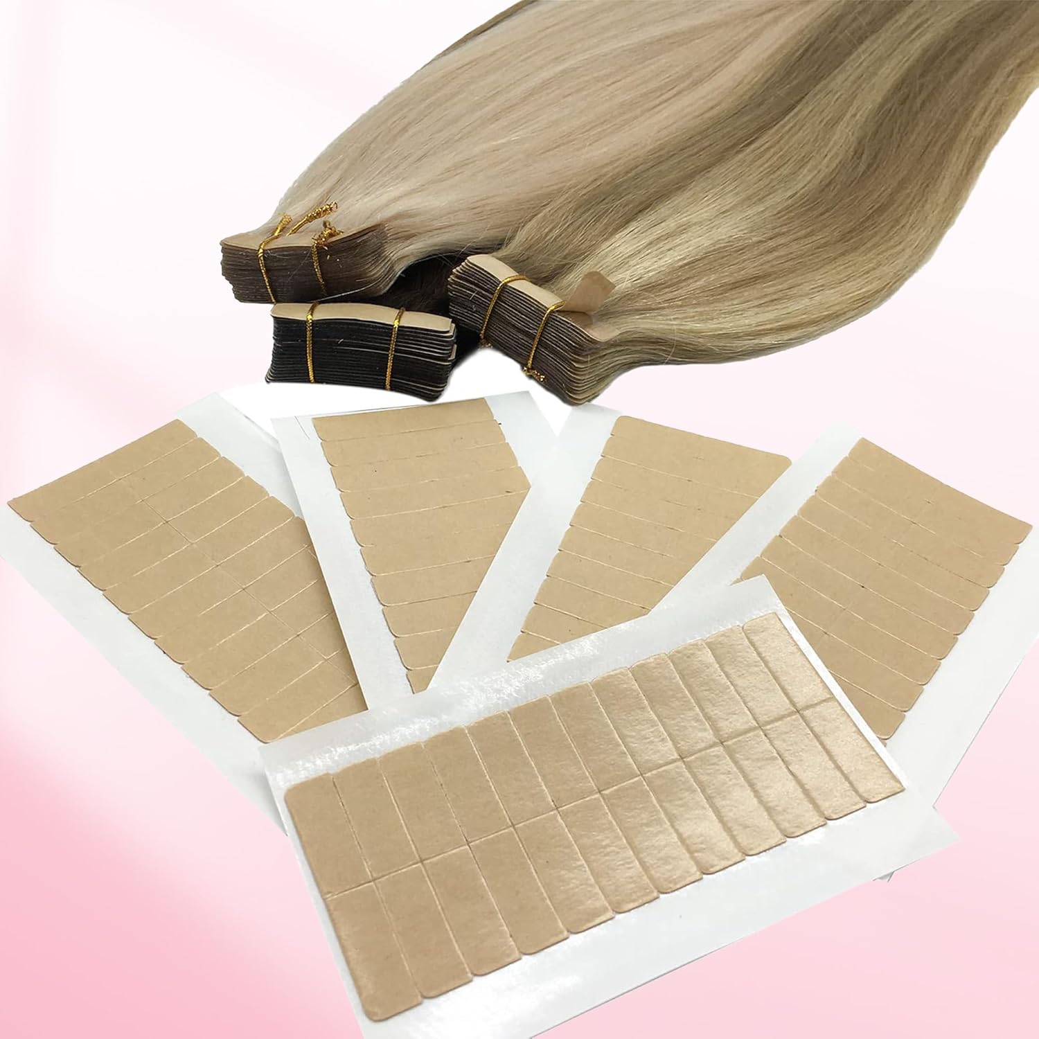Hair Extension Tape In - 72 Tab (6 yaprak) Saç Uzatma