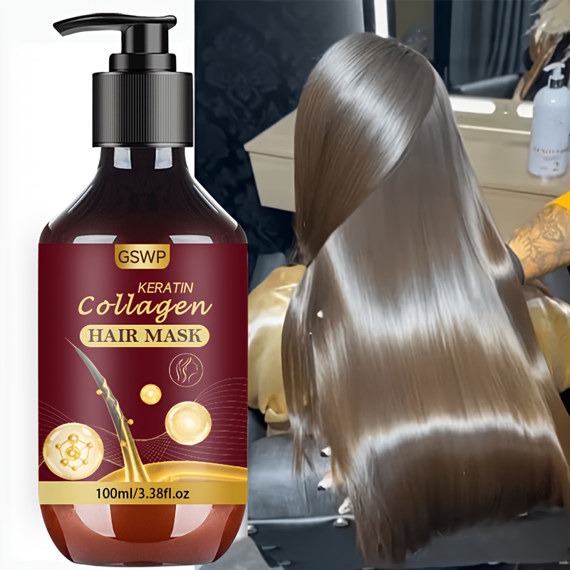 Hair Care Heat Protectant - GSWP Kolajen Keratin Saç Maskesi, Nemlendirici