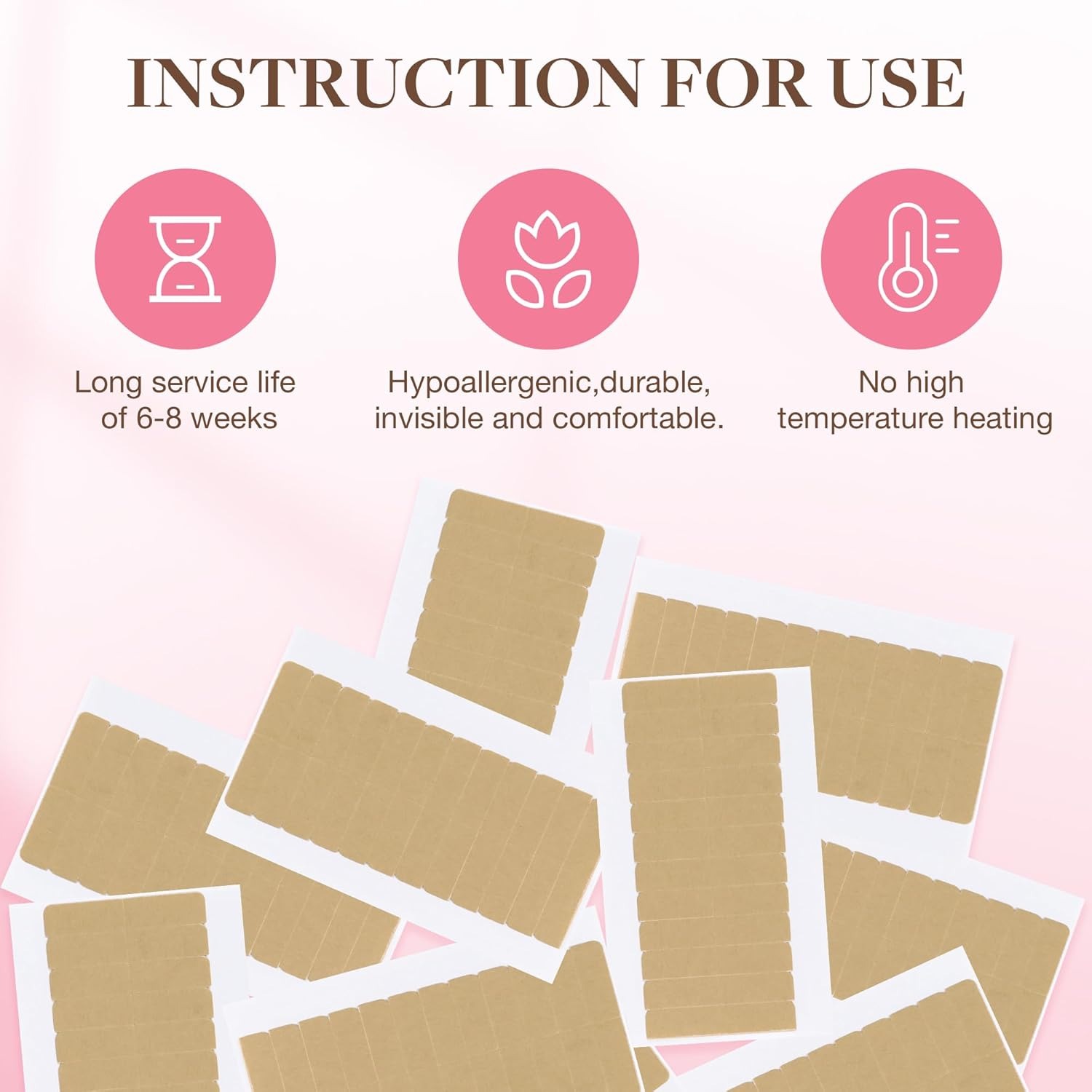 72 Tab (6 yaprak) Saç Uzatma B - Hair Extension Tape In incelemesi ve fiyatı