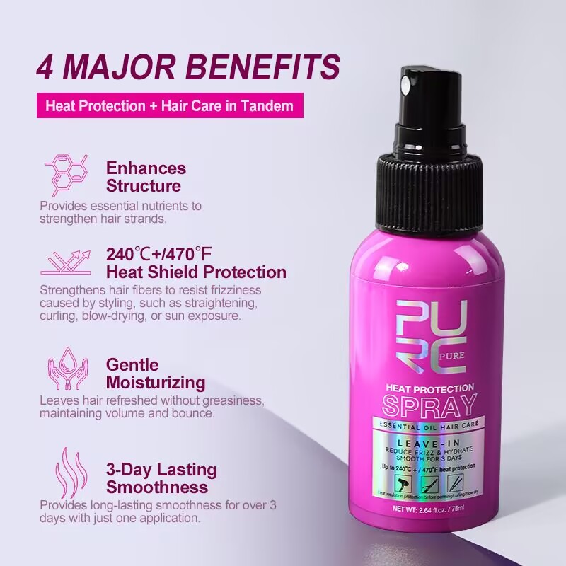 PURC Isıya Karşı Koruyucu Spre - Hair Care Heat Protectant incelemesi ve fiyatı