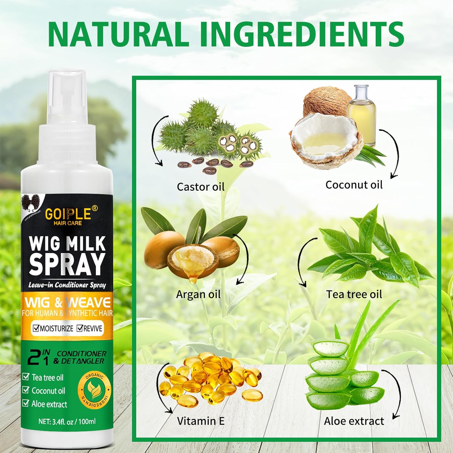 GOIPLE 3'ü 1 Arada Peruk Bakım - Hair Care Spray incelemesi ve fiyatı