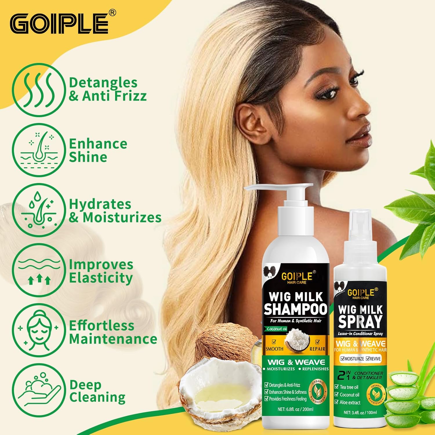 GOIPLE 3'ü 1 Arada Peruk Bakım - Hair Care Spray incelemesi ve fiyatı