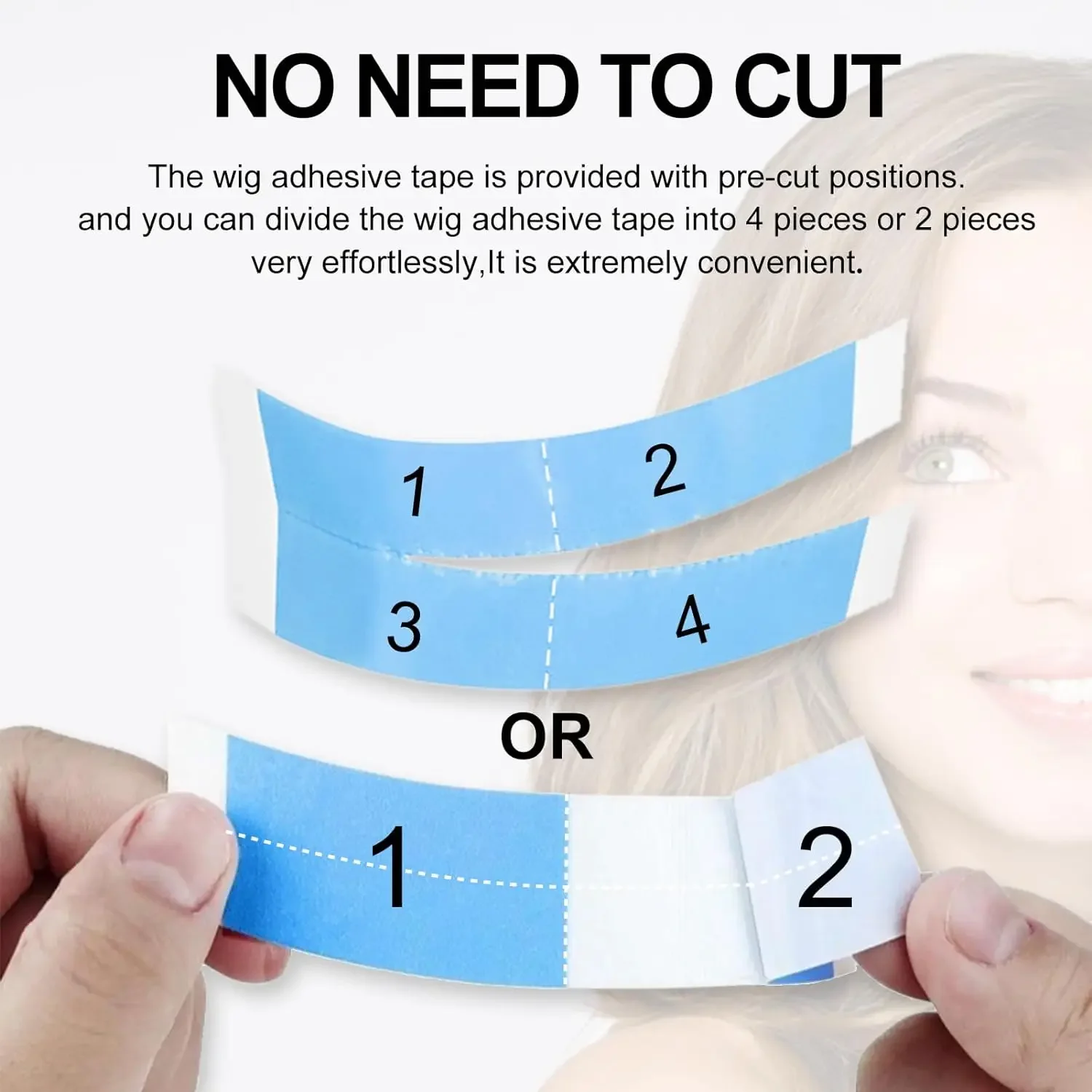 Süper Güçlü Çift Yapışkanlı Sa - Hair Extension Tape In incelemesi ve fiyatı