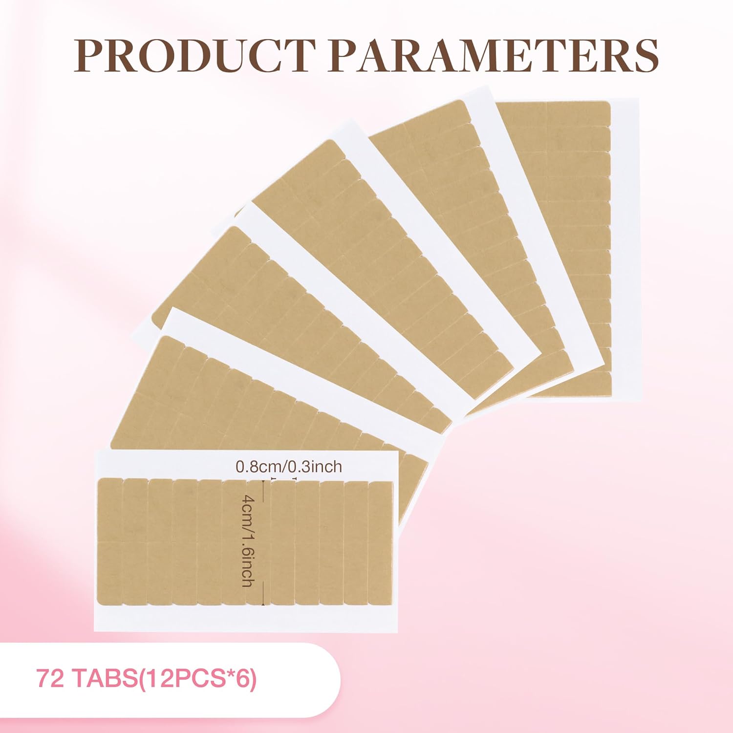 72 Tab (6 yaprak) Saç Uzatma B - Hair Extension Tape In incelemesi ve fiyatı