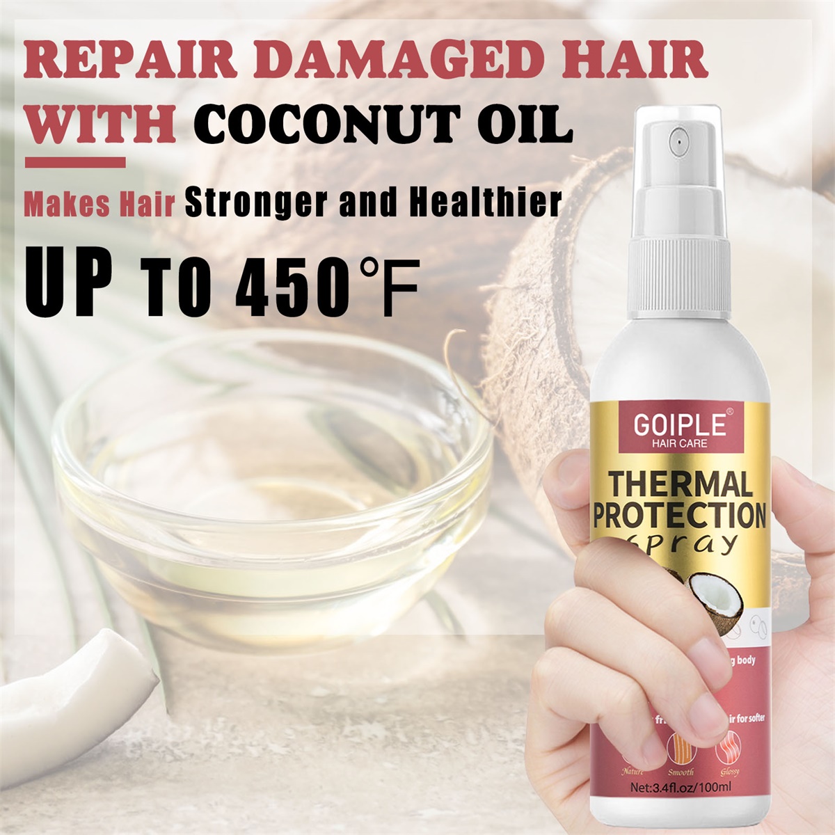 Saç Nemlendirici ve Uzatma Kit - Hair Care Heat Protectant incelemesi ve fiyatı