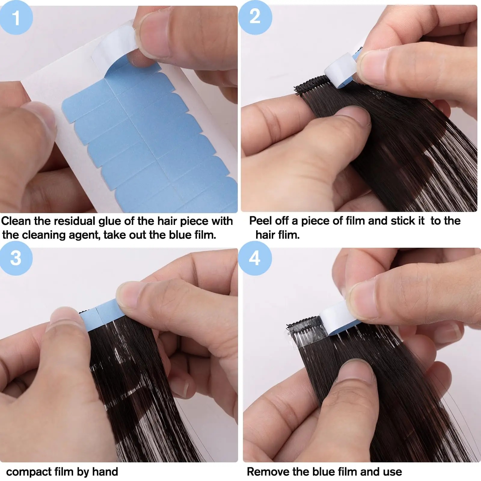 Çift Taraflı Yedek Bant Saç Si - Hair Extension Tape In incelemesi ve fiyatı