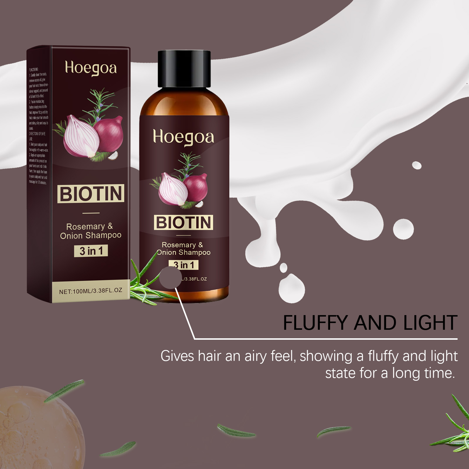 Hoegoa 3'ü 1 Arada Soğan Özlü  - Biotin Shampoo Thickening incelemesi ve fiyatı